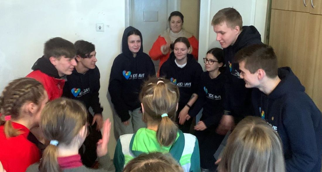 Visiting the orphanage in Mykolaiv (2)