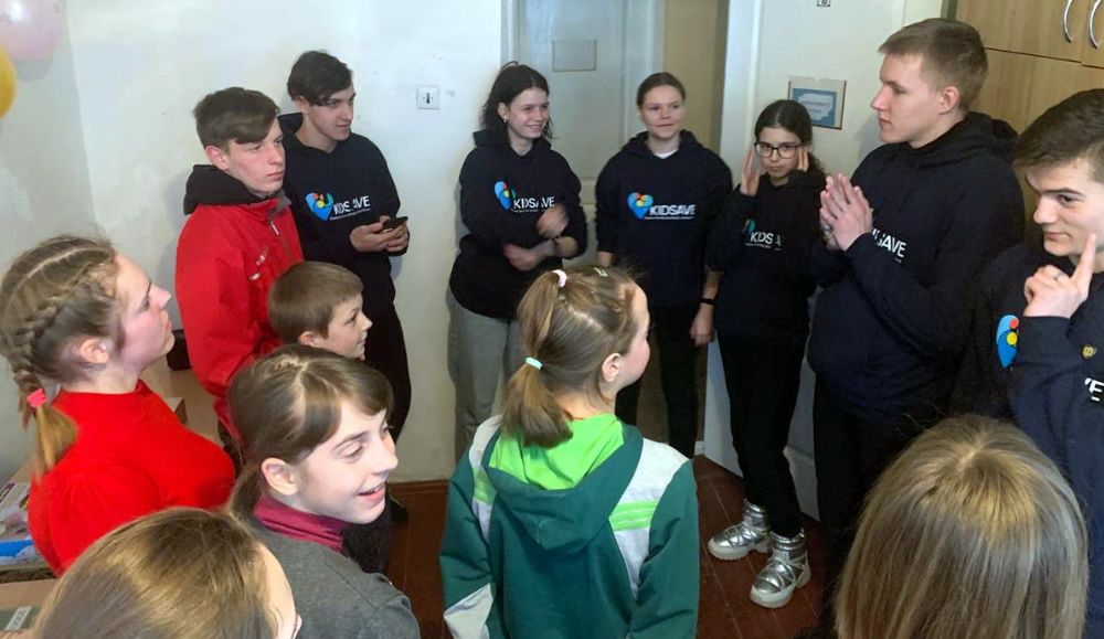 Visiting the orphanage in Mykolaiv (3)