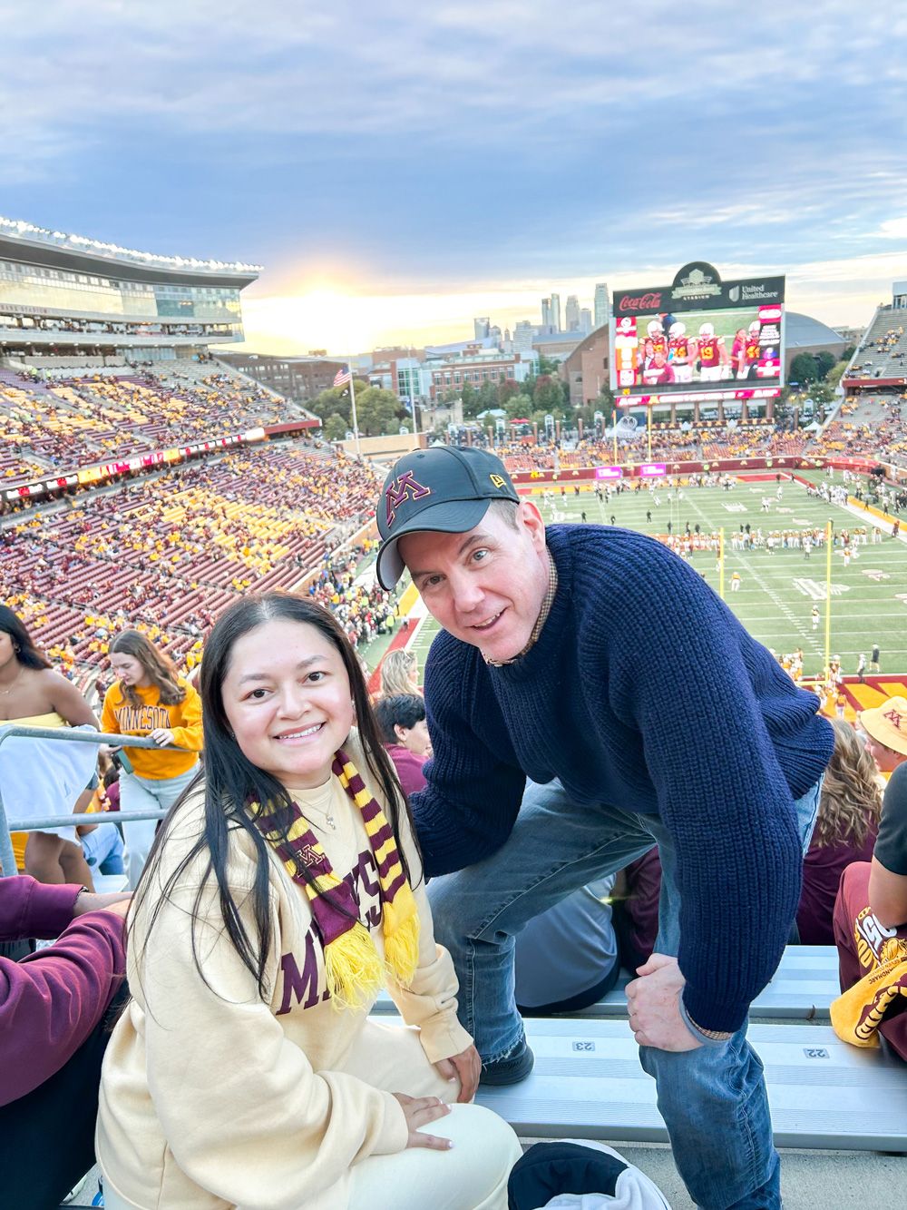 Summer-Miracles_Driscoll-Family_UMN-Football-Game